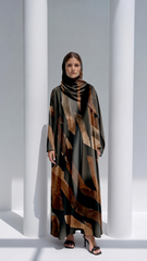 The Amber Stroke Abaya