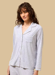Floral Print Striped Cotton Pyjama Set