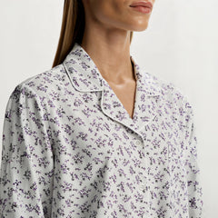 Twilight Blossom Short-Sleeve Pajama Set