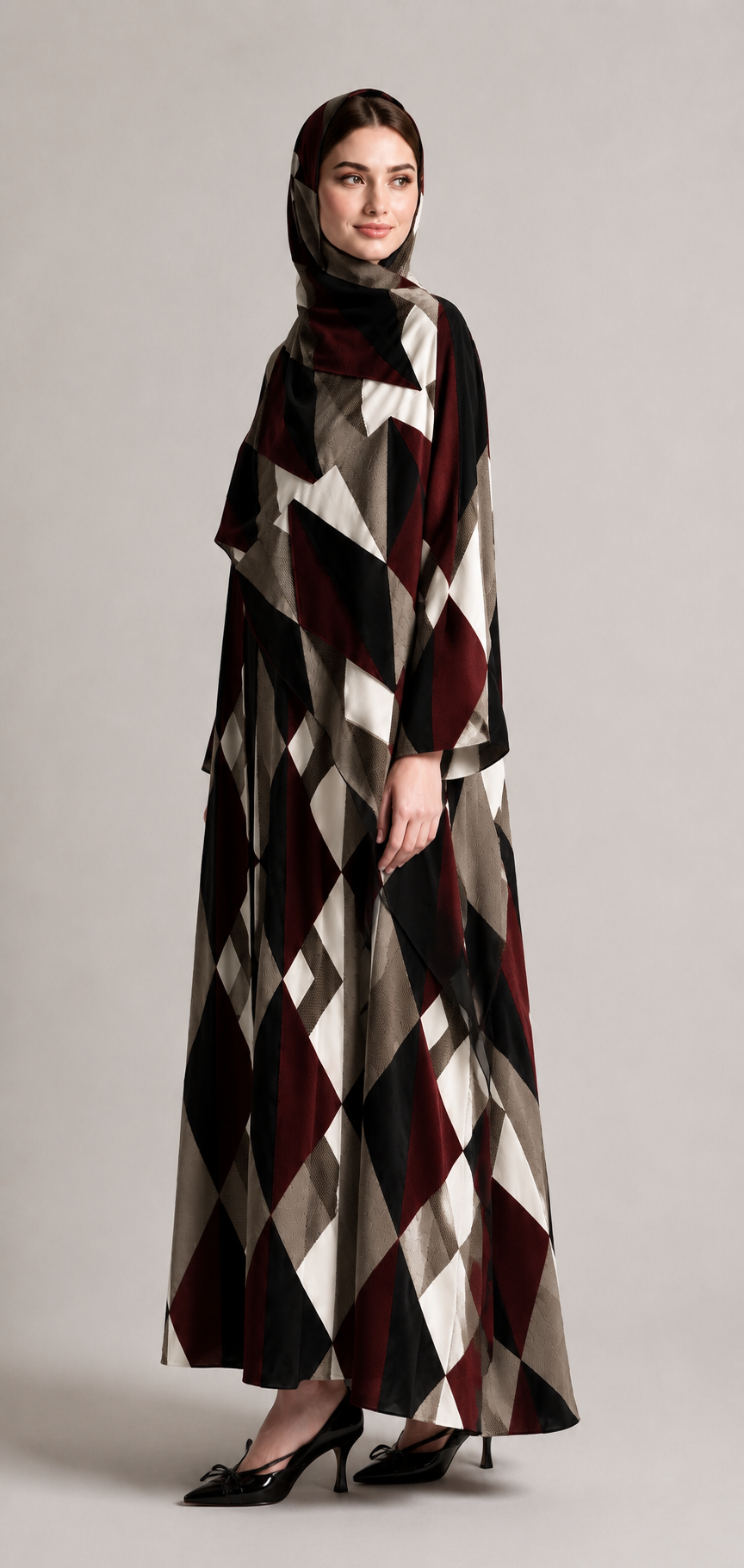 The Geometric Muse – Artistic Statement Abaya