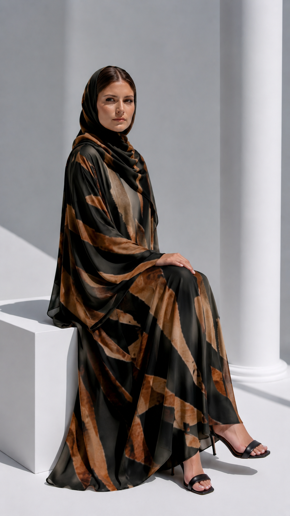 The Amber Stroke Abaya