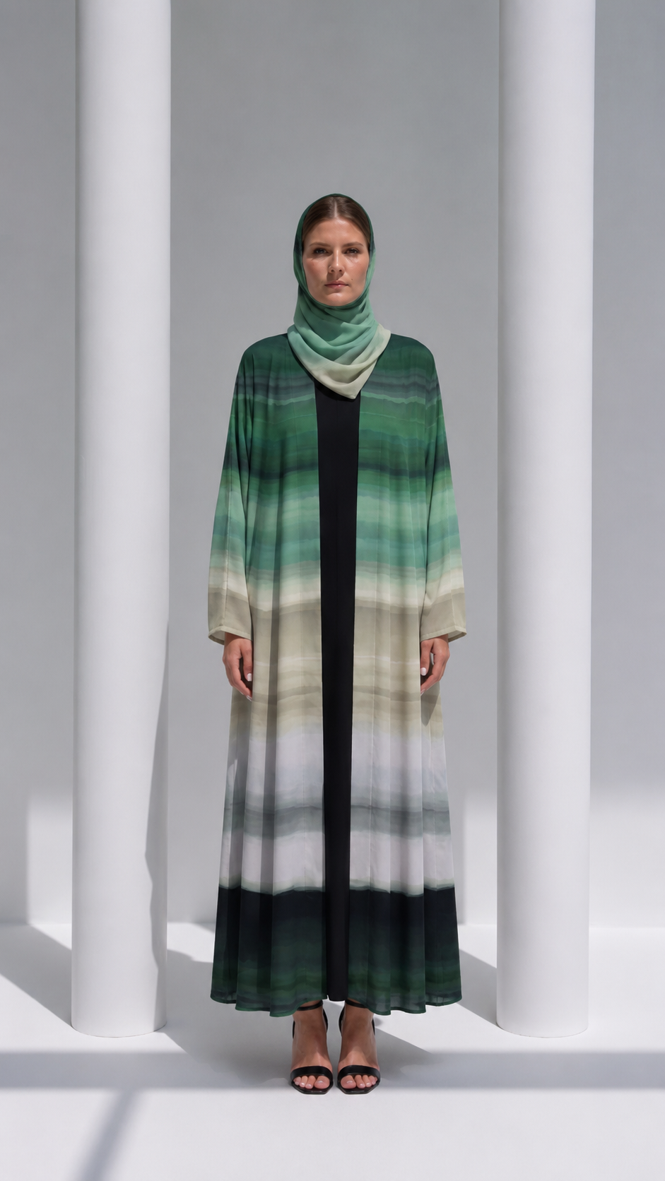 The Sage Ombre Abaya