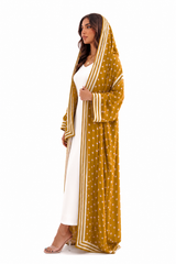 Olive Polka Dot Abaya