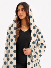 Beige Polka Dot Abaya