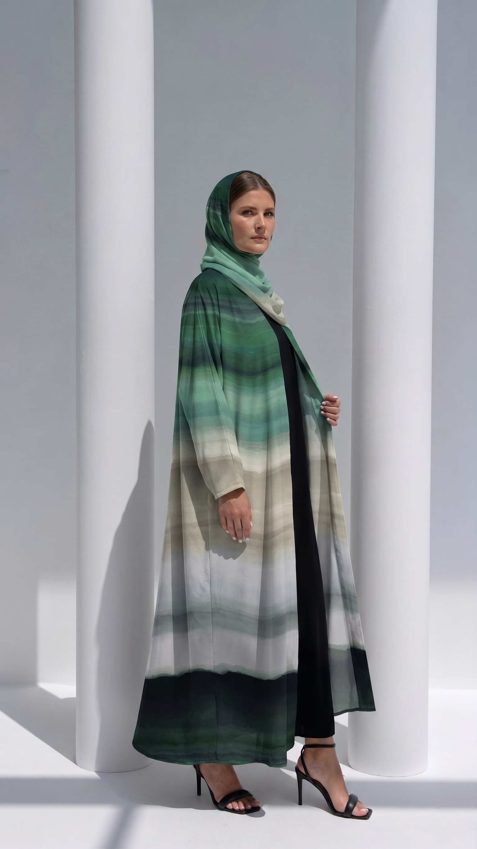 The Sage Ombre Abaya