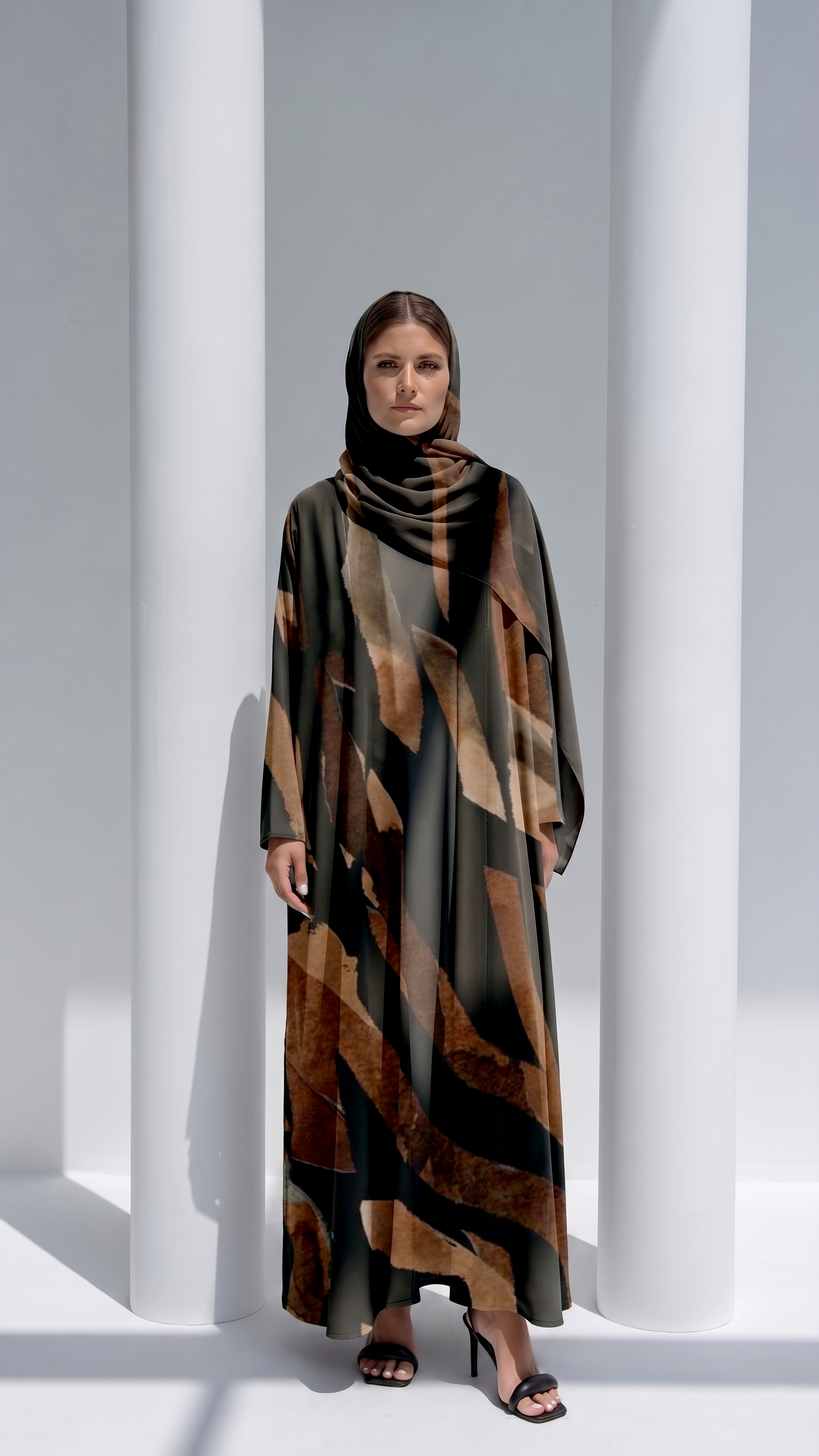 The Amber Stroke Abaya