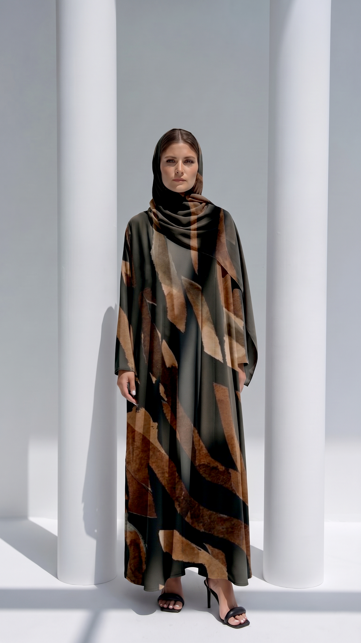The Amber Stroke Abaya